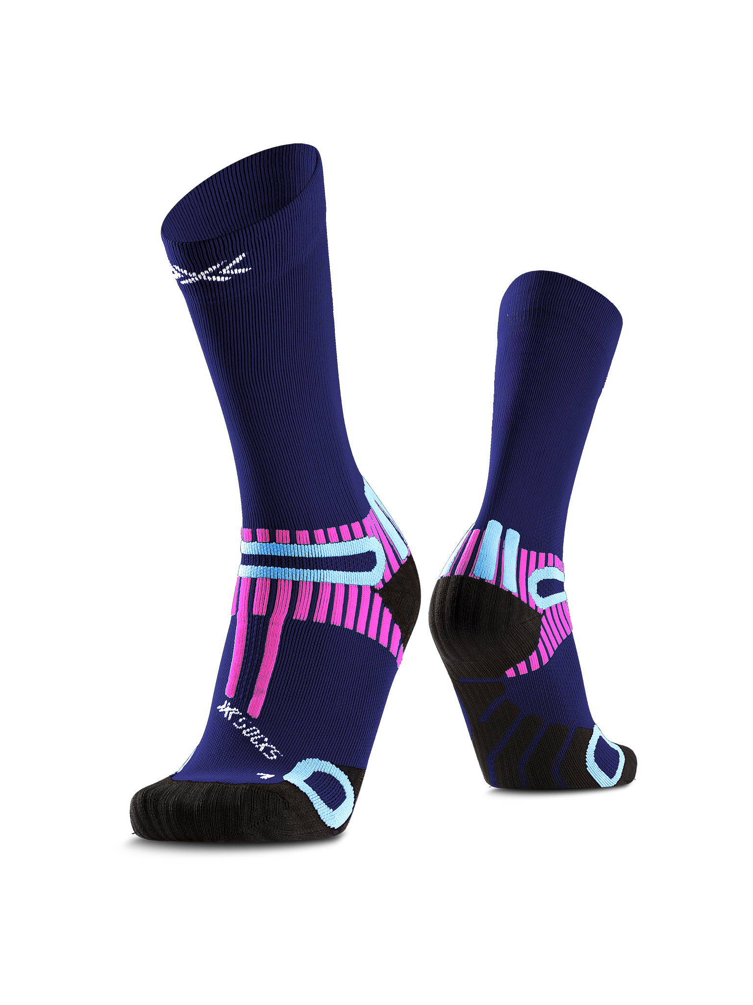 x-socks-hike-perform-crew-wandersocken-marine-blasenfrei image 1