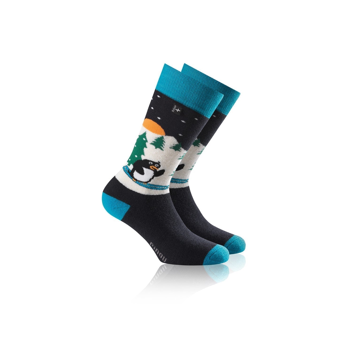 rohner-pinguin-kindersocken-volcano-wollmischung image 2
