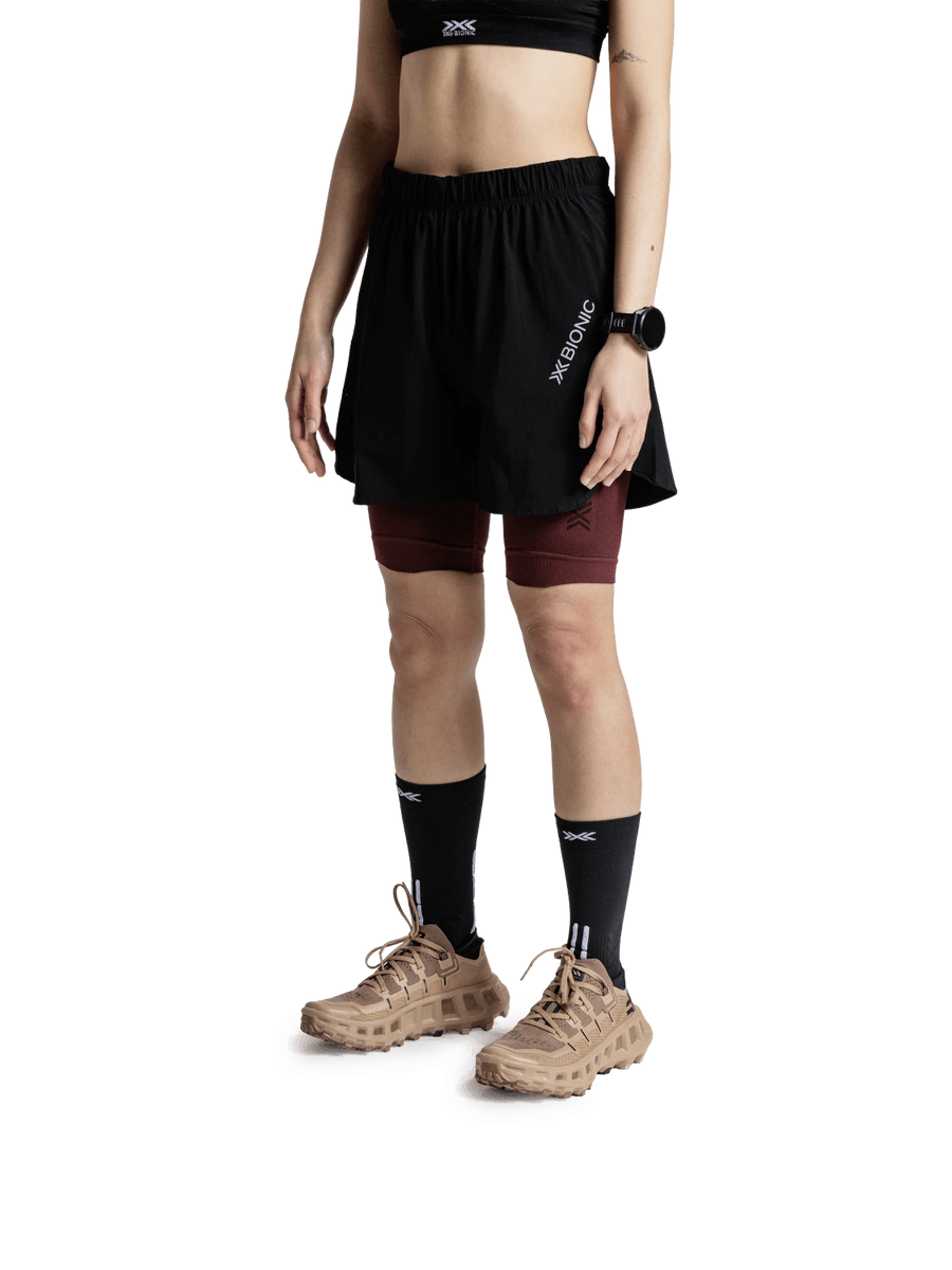 x-socks-corefusion-run-perform-shorts-damen-x-black-laufshorts image 2