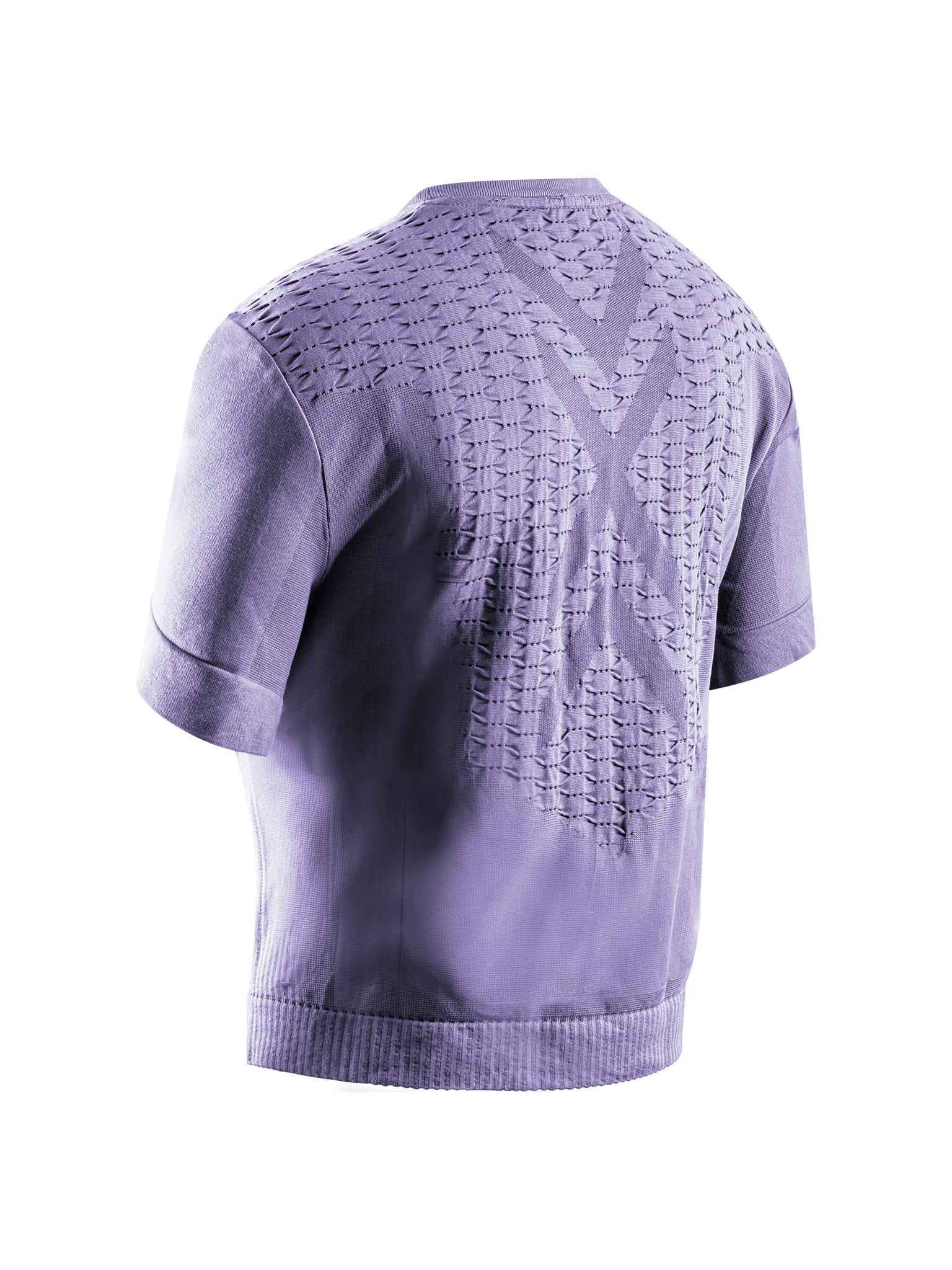 x-bionic-x-ential-crop-top-damen-sporttop-dusty-lavender-atmungsaktiv image 5