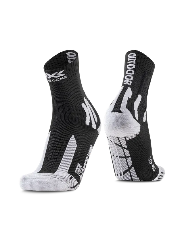 x-socks-trek-outdoor-wmn-wandersocken-opal-black-stabil image 1