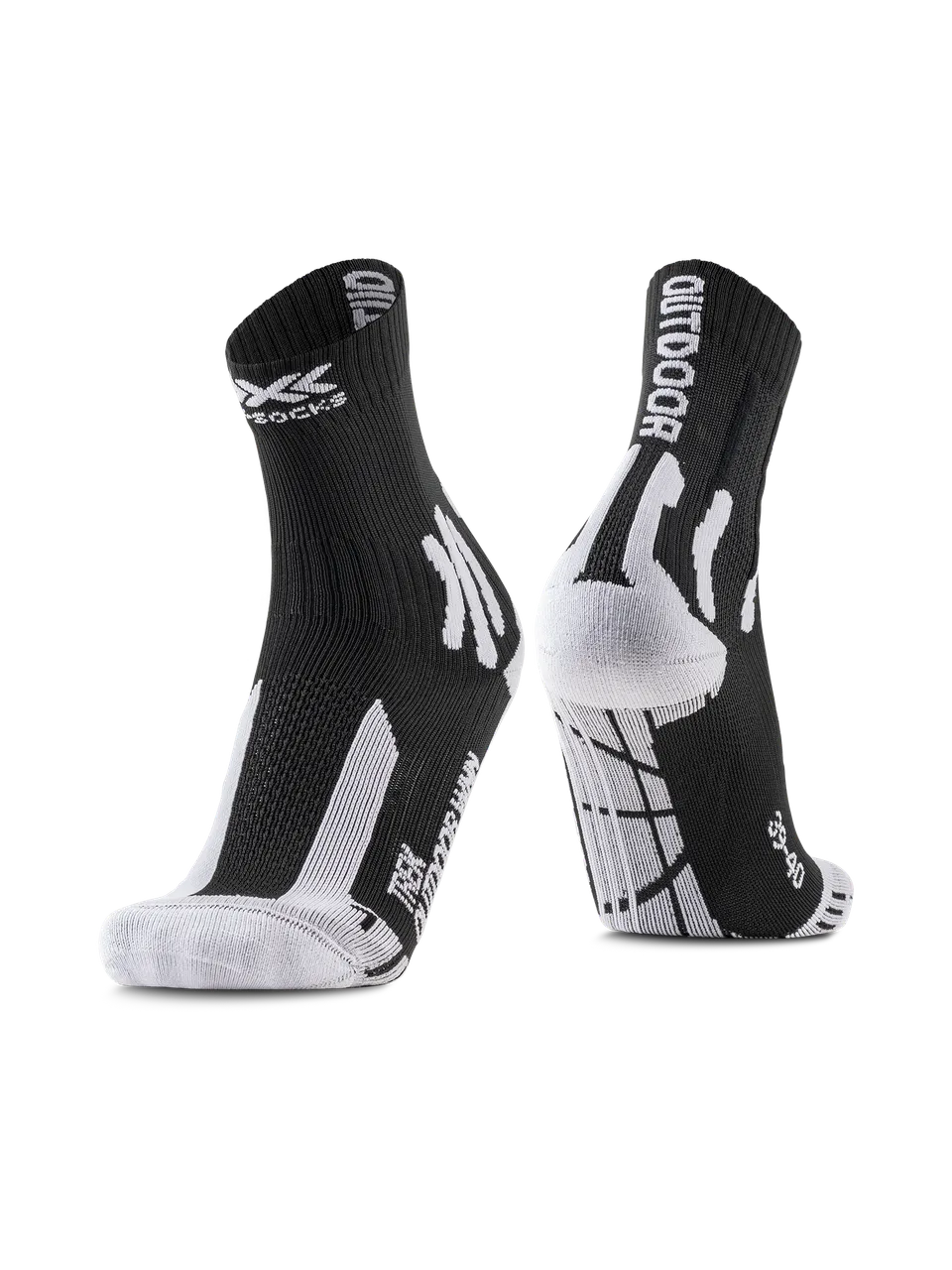 x-socks-trek-outdoor-wmn-wandersocken-opal-black-stabil image 1