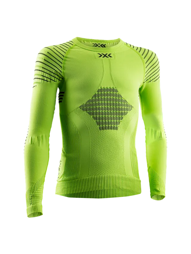x-bionic-invent-4-0-shirt-lg-sl-jr-funktionsshirt-green-lime-10-11 image 1