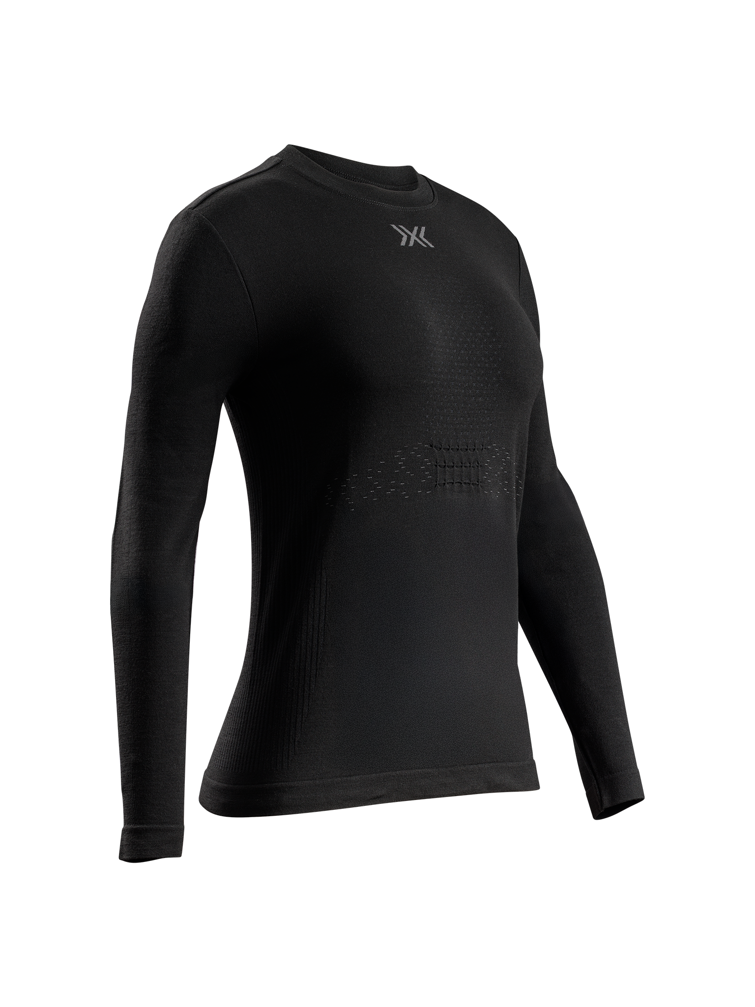 x-socks-mightywool-shirt-ls-langarmshirt-damen-x-black image 1