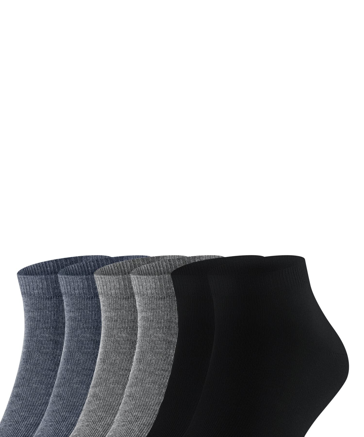 falke-happy-herren-sneakersocken-baumwolle-wei-39-42-6-paar image 4