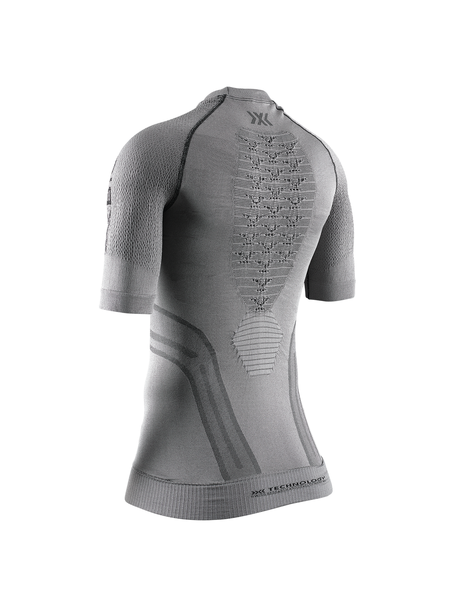 x-socks-fennec-4-0-running-shirt-laufshirt-damen-anthracite-silver image 2