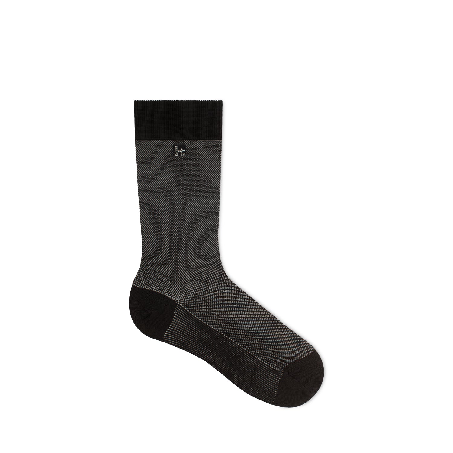 rohner-capri-herrensocken-baumwolle-schwarz-009-39-40 image 8