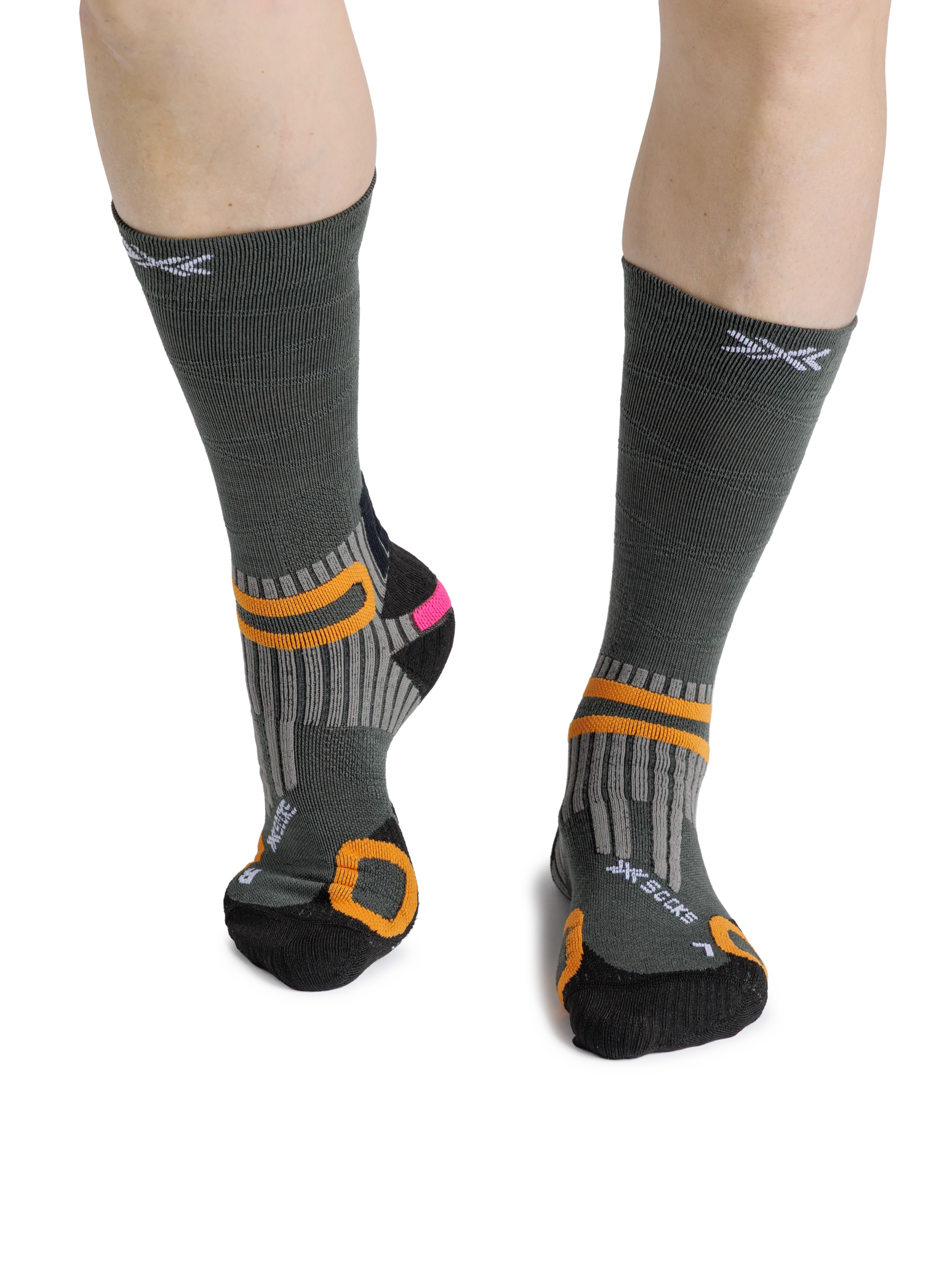x-bionic-hike-anatomix-merino-crew-wandersocken-heather-marine image 7