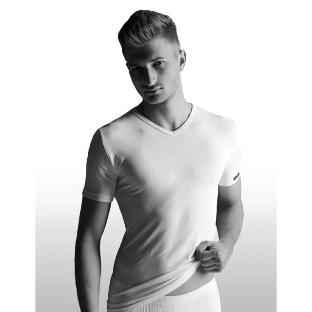 rohner-t-shirt-v-neck-funktionsshirt-dryarn-atmungsaktiv image 1