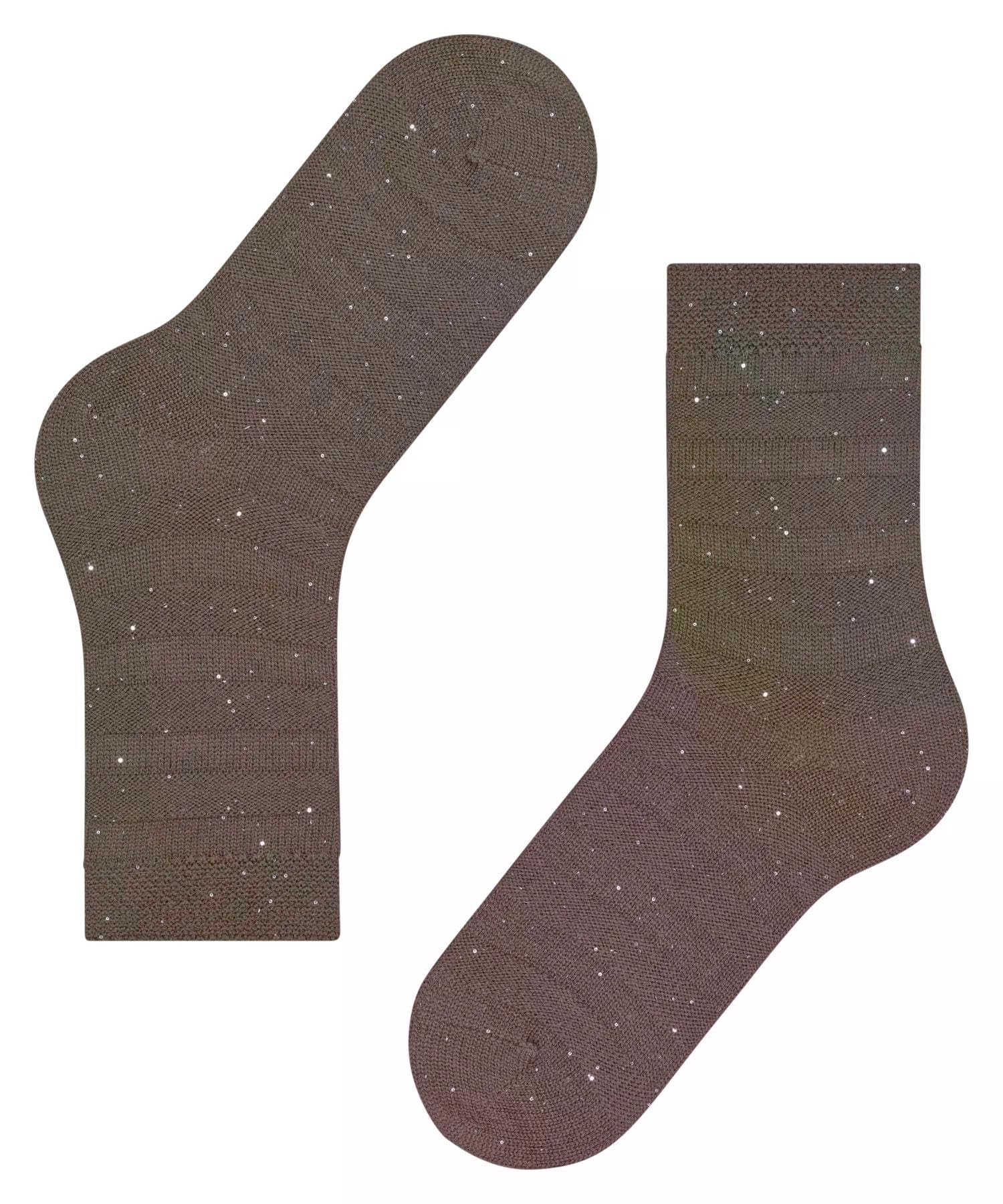falke-family-sparkle-stripes-socken-braun-39-42-wolle-glitzer image 6