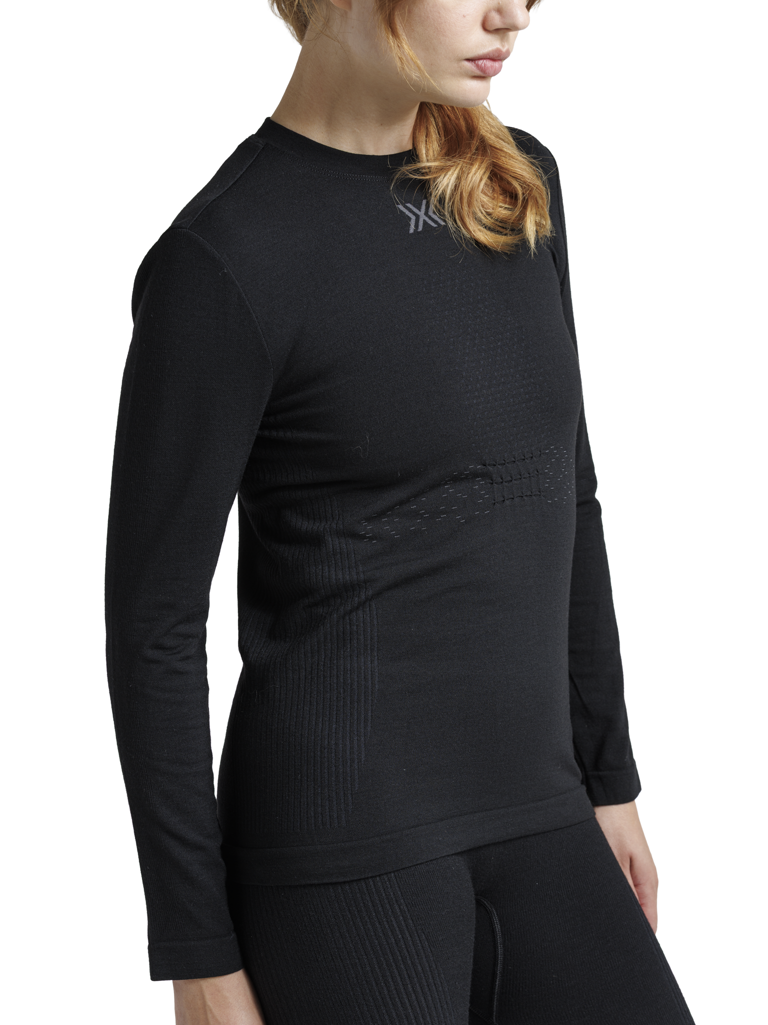 x-socks-mightywool-shirt-ls-langarmshirt-damen-x-black image 6
