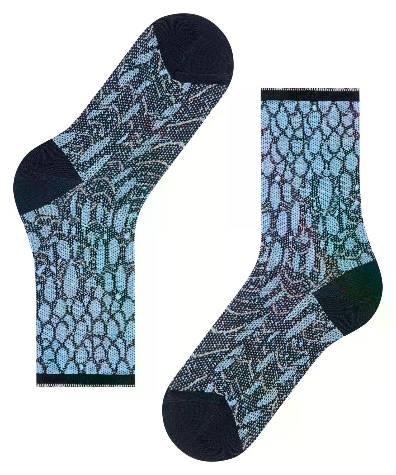 falke-family-owl-rhapsody-socken-grau-baumwolle-lurex-federmotiv image 5