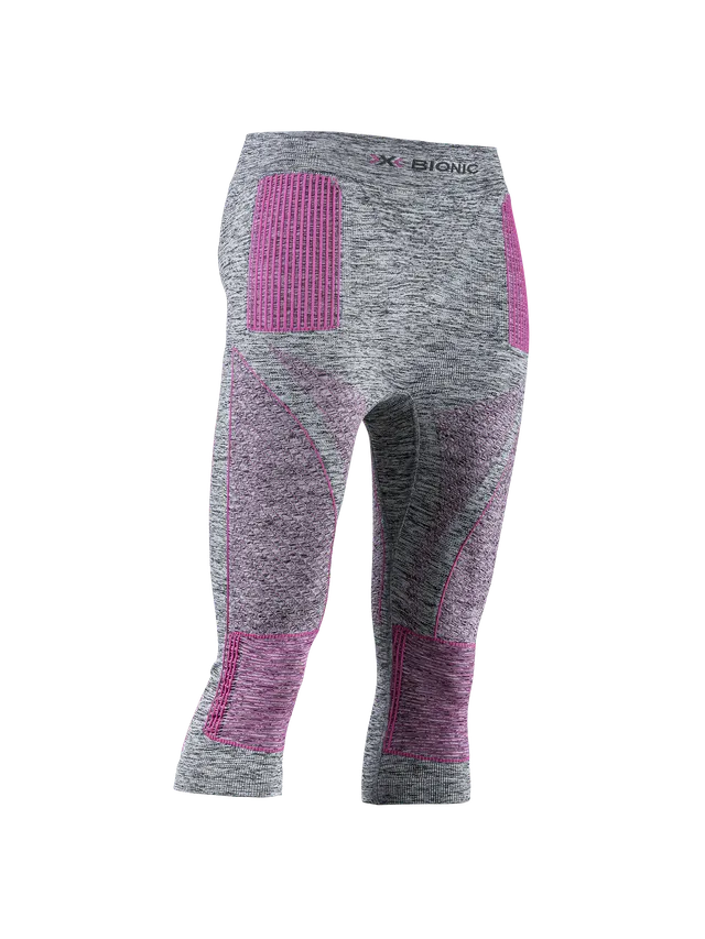 x-socks-energy-accumulator-4-0-melange-3-4-hose-damen-grau-pink image 1