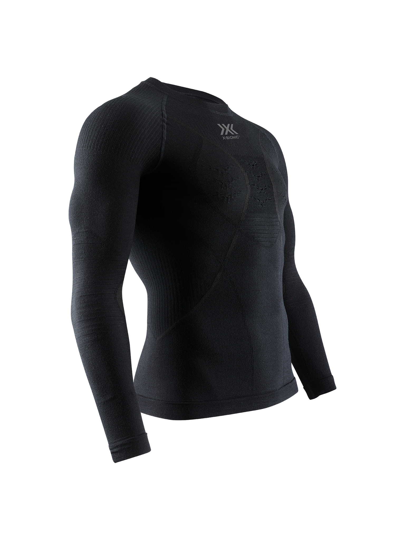 x-bionic-merino-shirt-langarm-herren-schwarz-l image 1