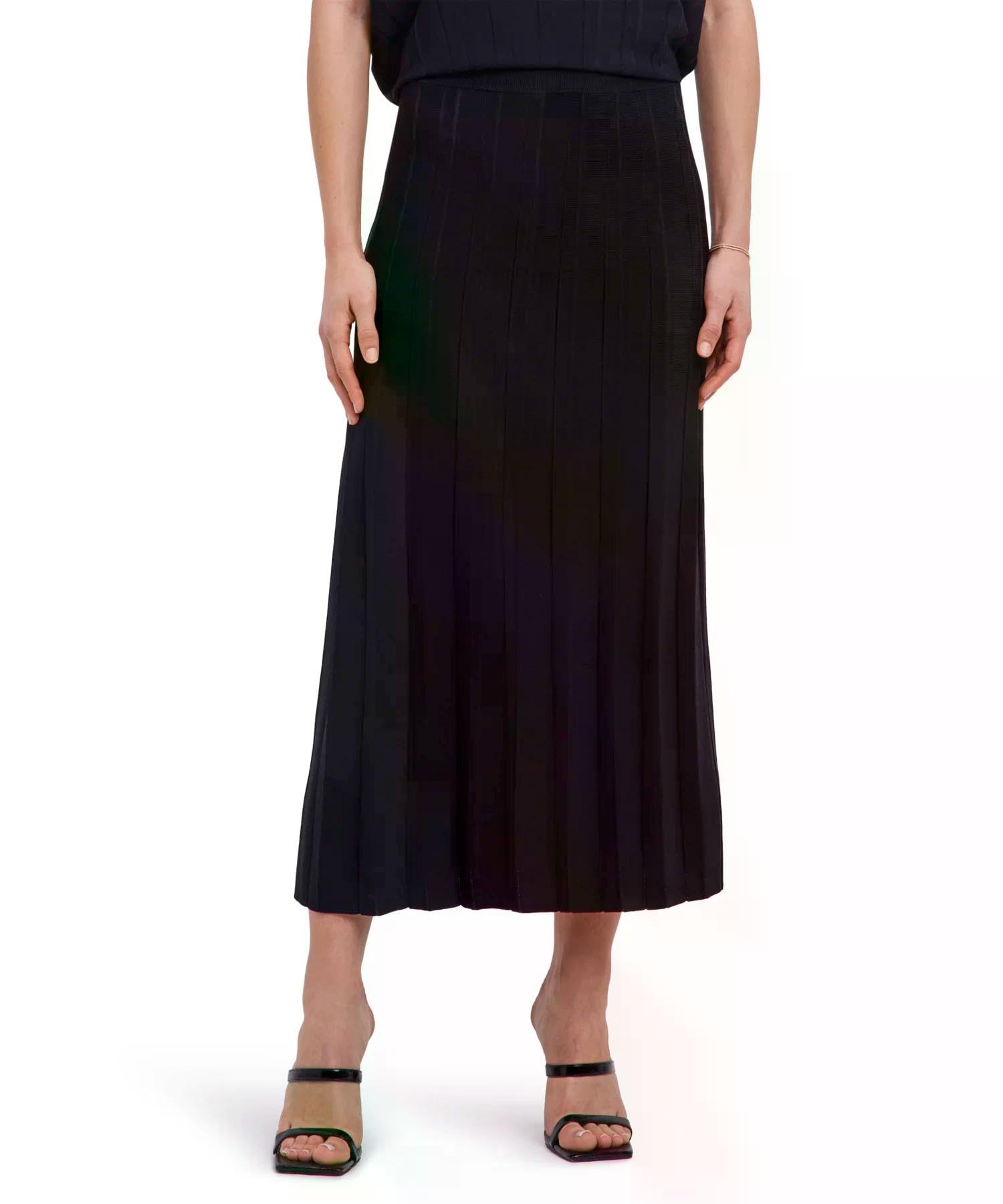 falke-cotton-touch-selection-plissee-midi-rock-wei image 8