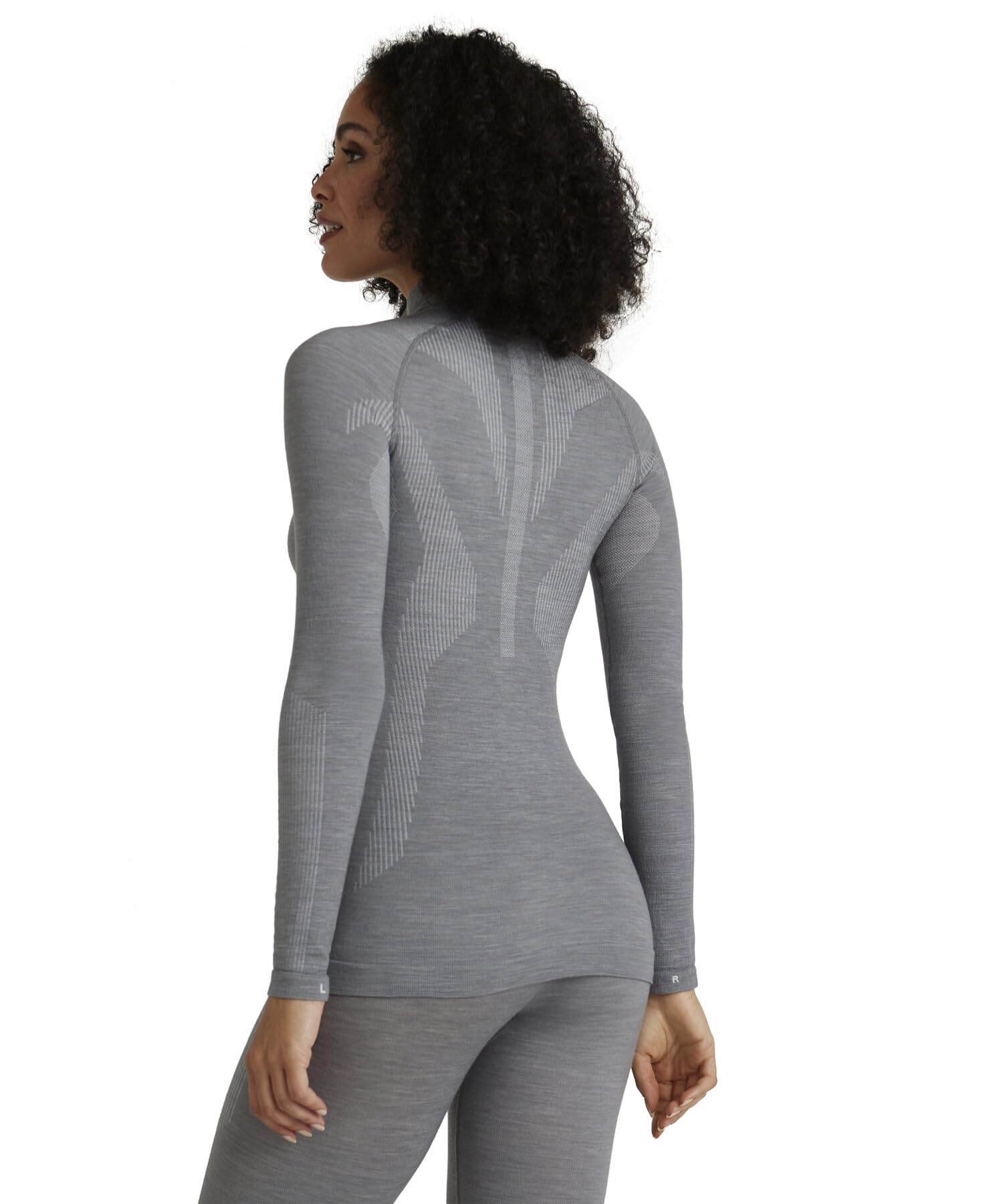 falke-wool-tech-funktionsshirt-damen-schwarz-langarm-wolle image 2