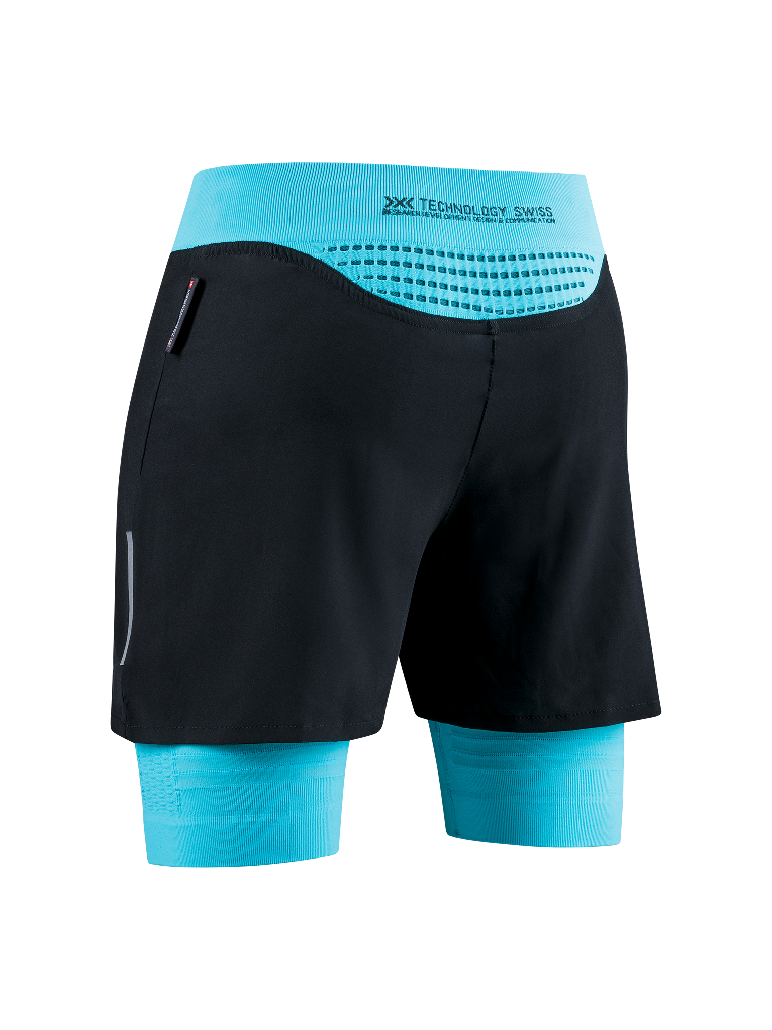 x-socks-effektor-4d-running-streamlite-shorts-damen-opal-black image 4