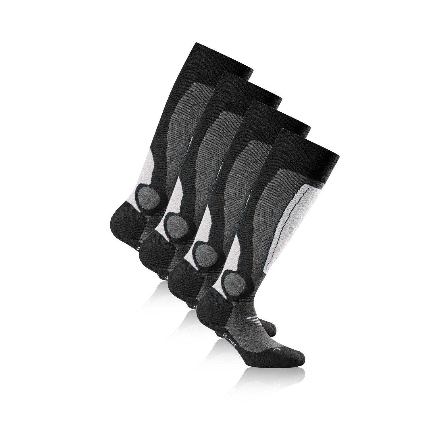 rohner-ski-socken-6er-pack-grau-warm-skisocken image 1