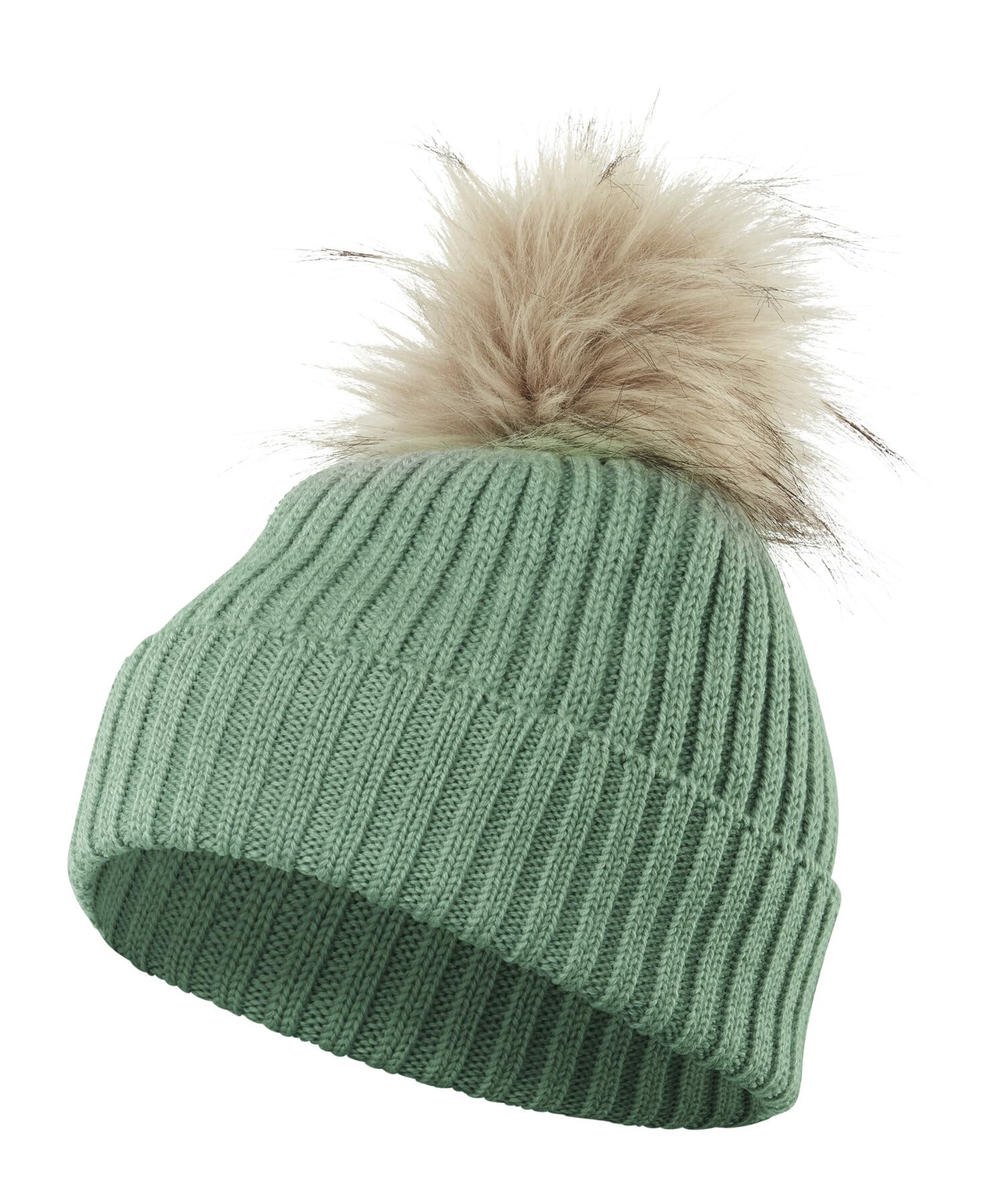 falke-keep-warm-bommel-m-tze-merinowolle-unisex image 6