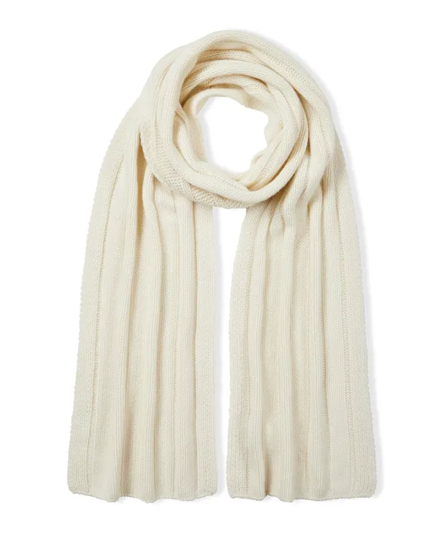 falke-keep-warm-scarf-in-rib-schal-off-white-kaschmir image 1