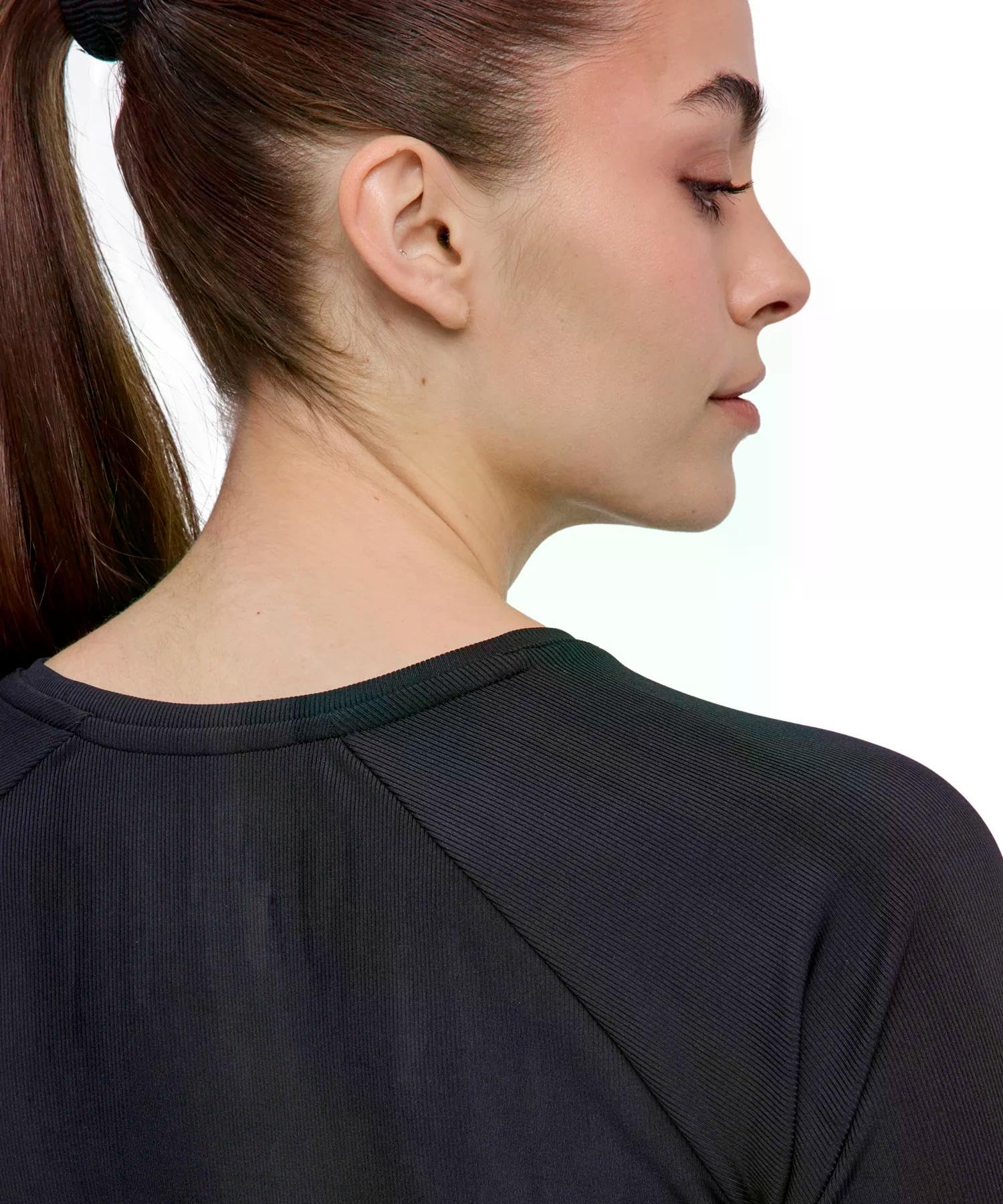 falke-true-motion-studio-t-shirt-damen-schwarz-kurzarm image 4