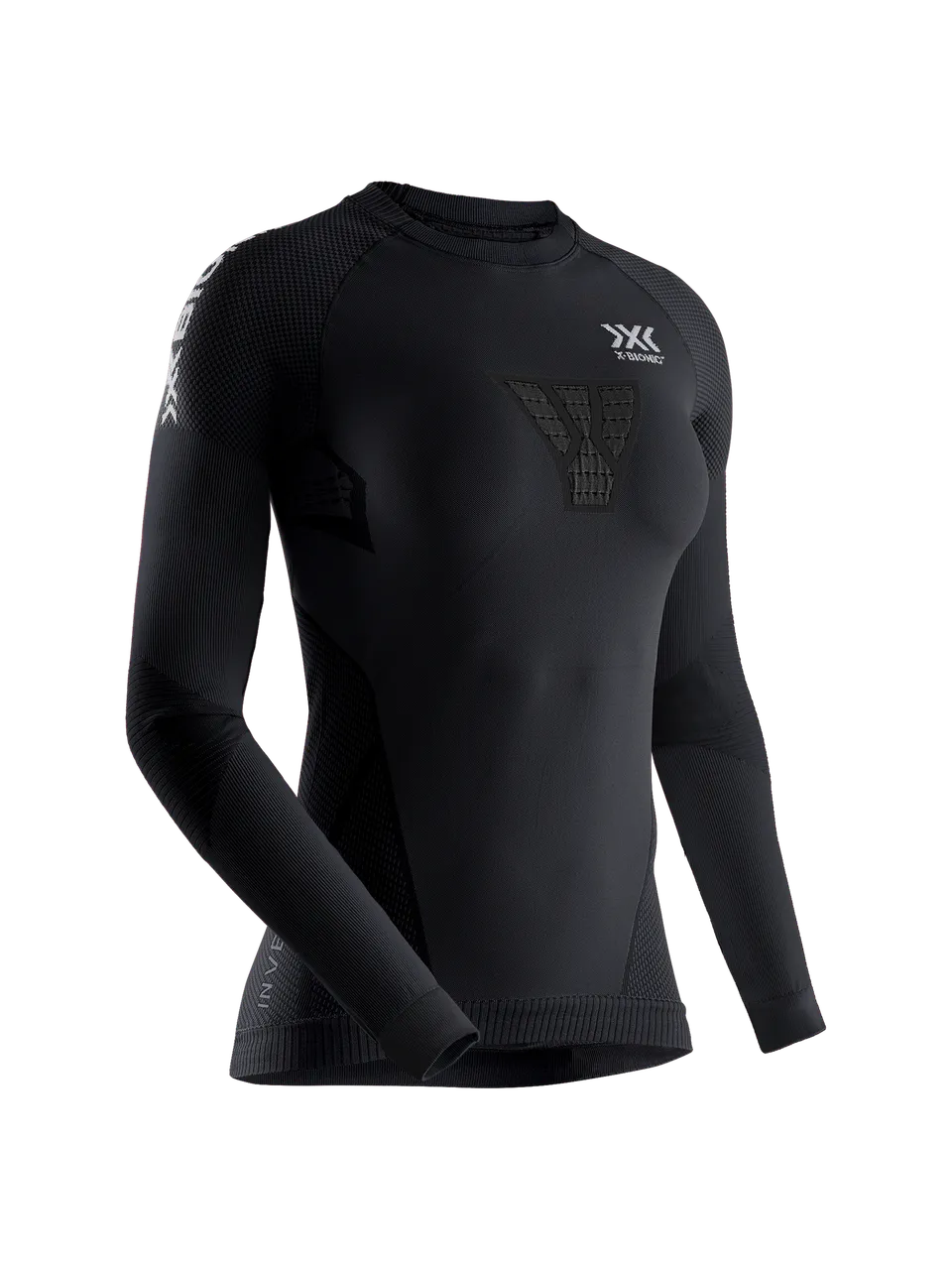 x-socks-invent-4-0-running-shirt-langarm-damen-schwarz-s image 1