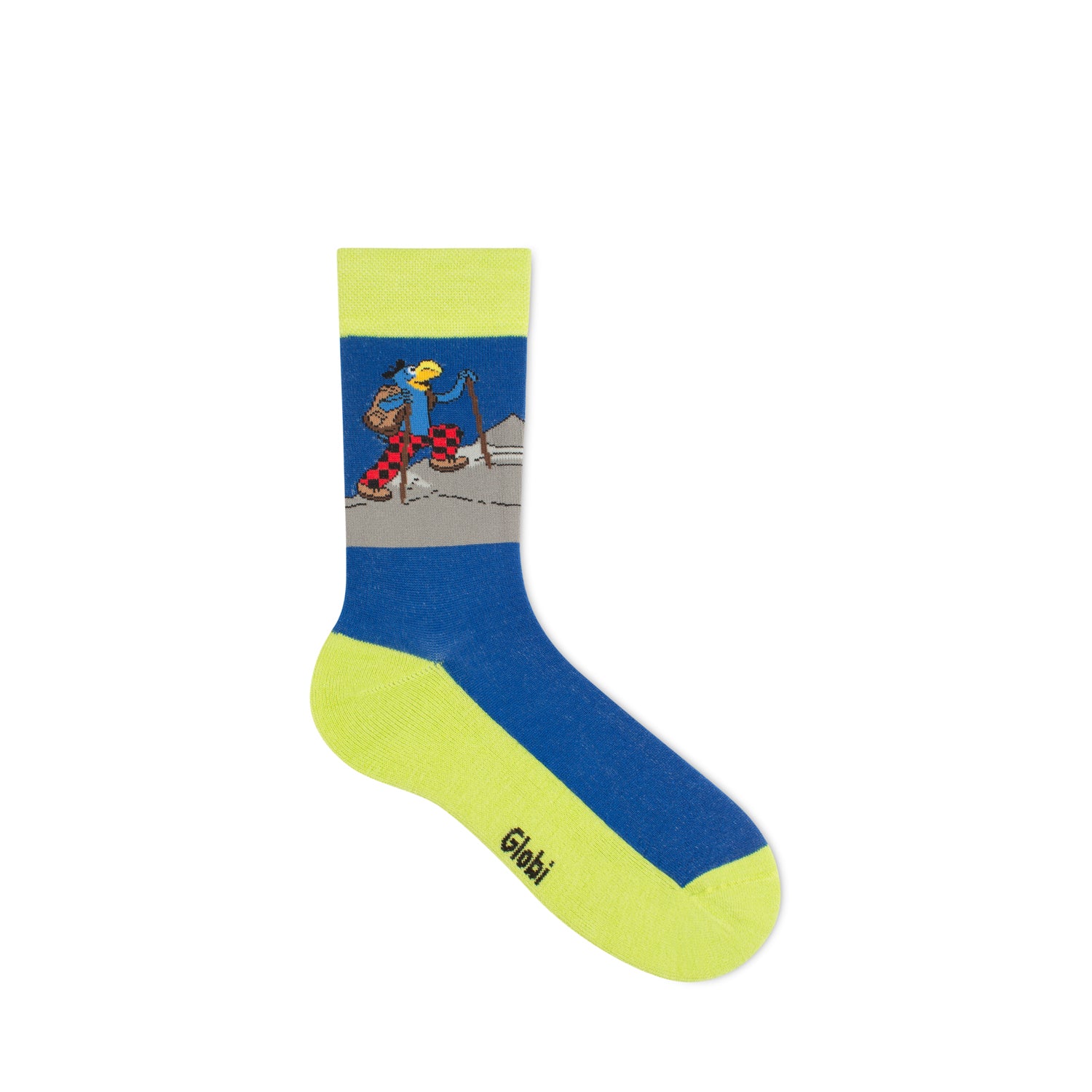 rohner-globi-trekking-2-0-kindersocken-limette-27-30 image 3