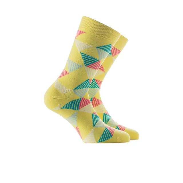 rohner-fashion-socken-yellow-39-42-temperaturausgleichend image 1