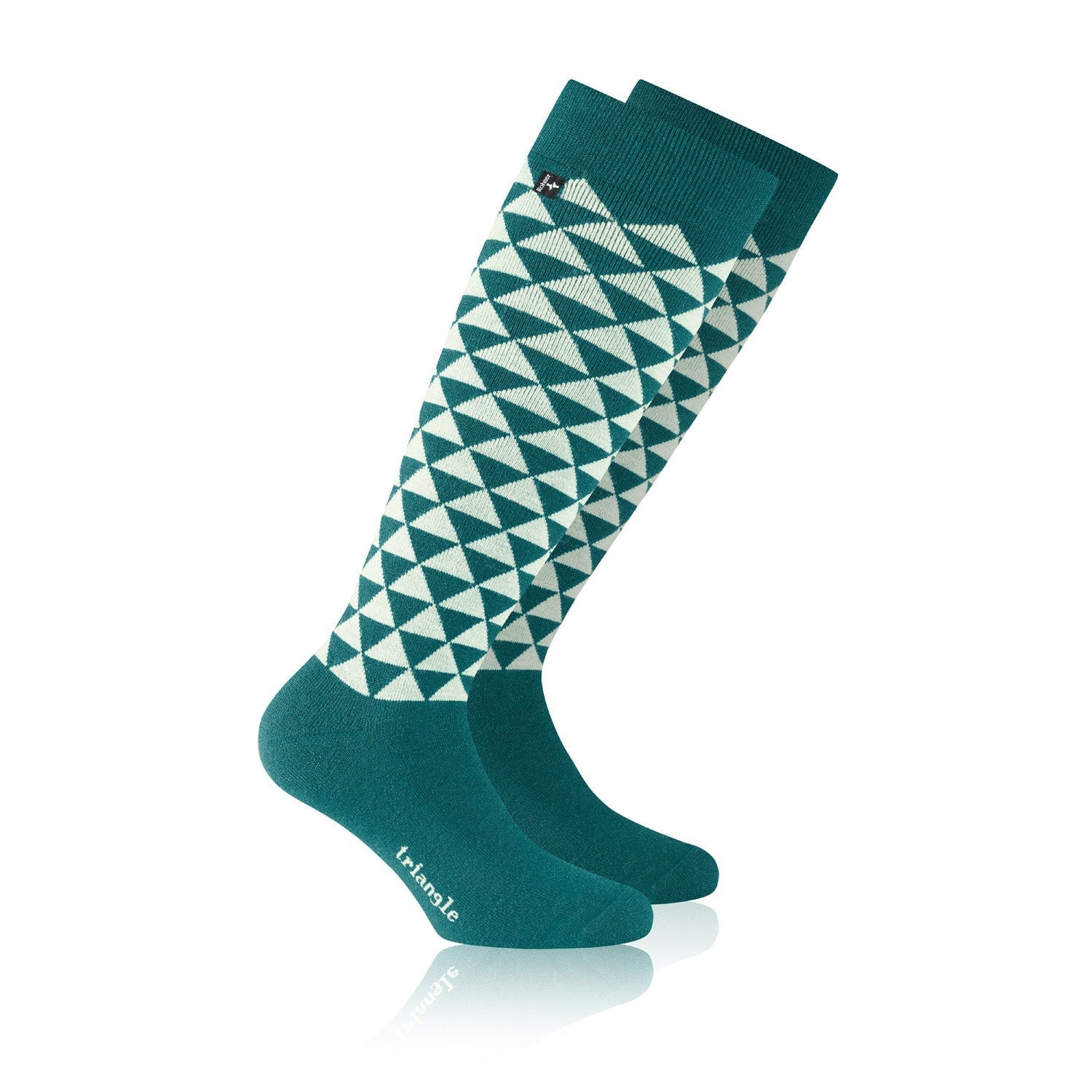 rohner-triangle-skisocke-wolle-schwarz-39-41-warm image 3