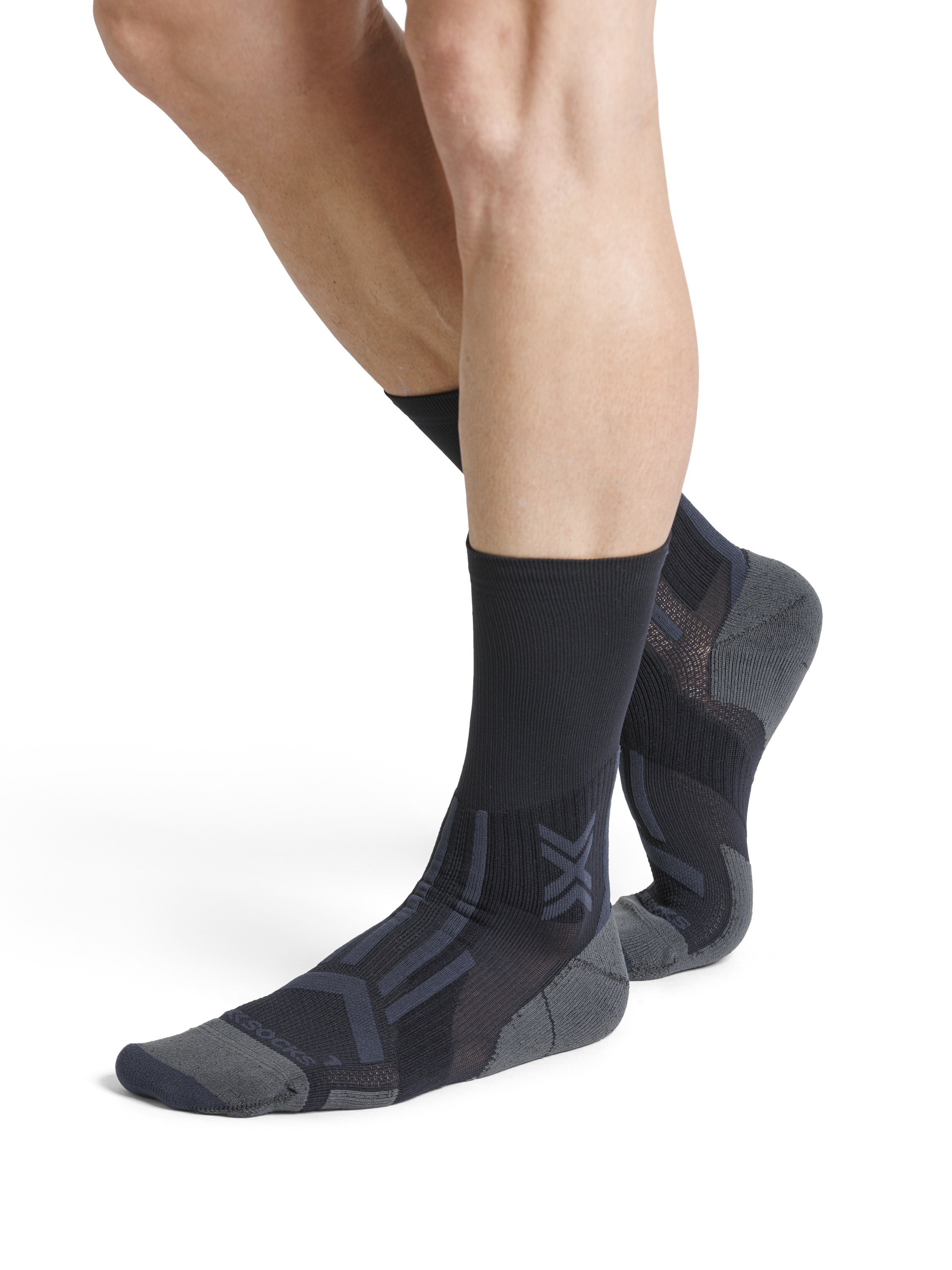 x-socks-trailrun-perform-crew-socken-schwarz-42-44-gepolstert image 3