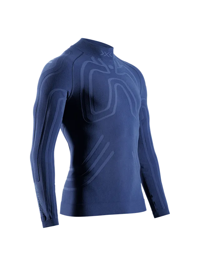 x-socks-heatloop-shirt-langarm-herren-marine-l-thermo image 1