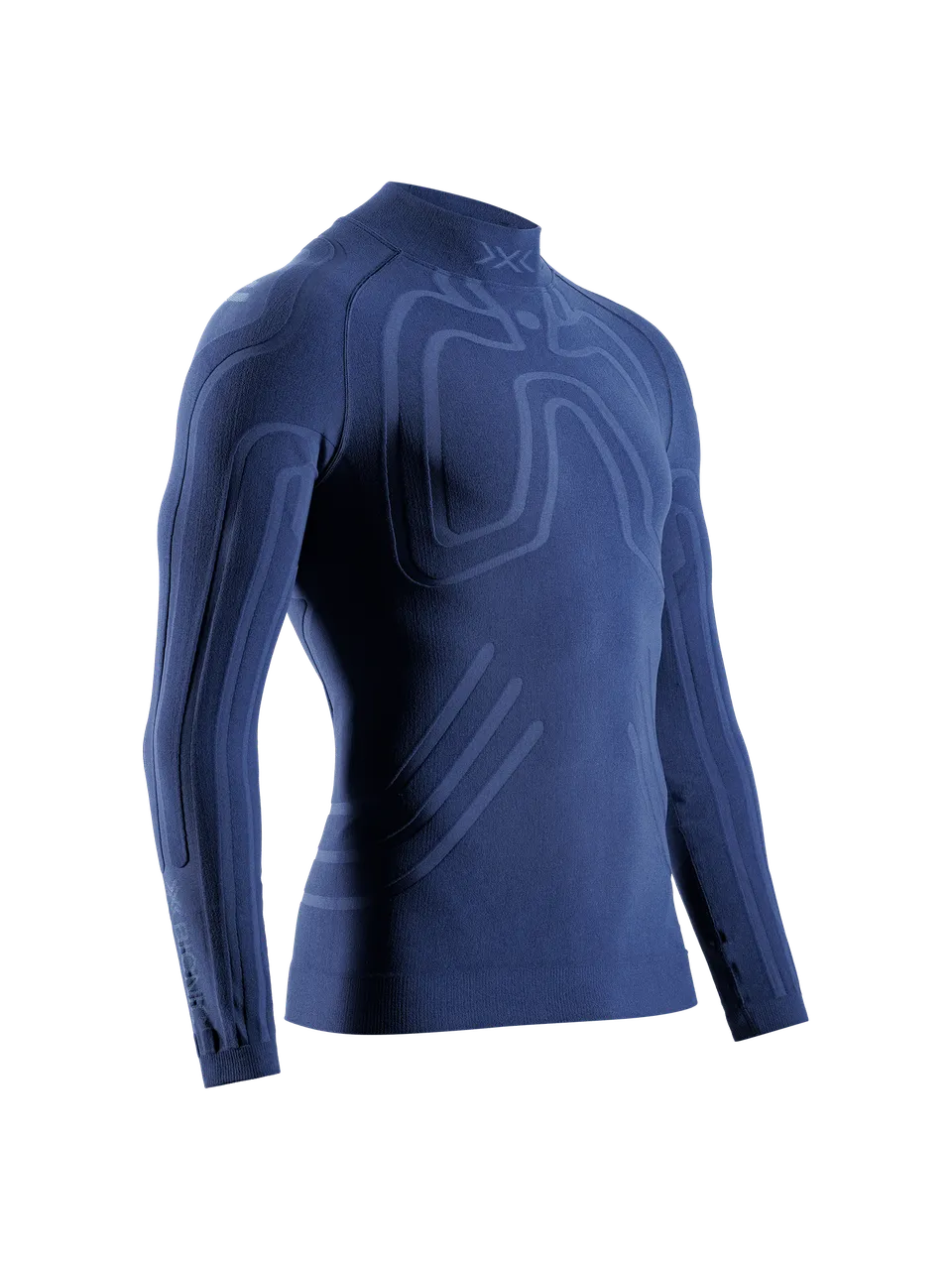x-socks-heatloop-shirt-langarm-herren-marine-l-thermo image 1