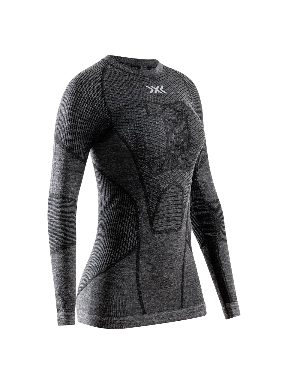 x-bionic-symbio-merino-shirt-ls-damen-rhino-grey-merino image 1