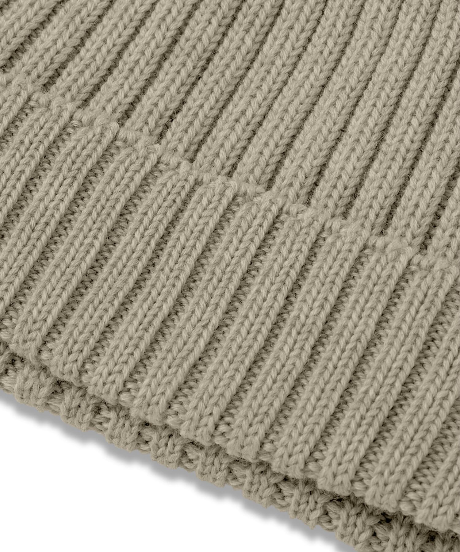 falke-keep-warm-m-tze-beige-melange-merinowolle-unisex image 2