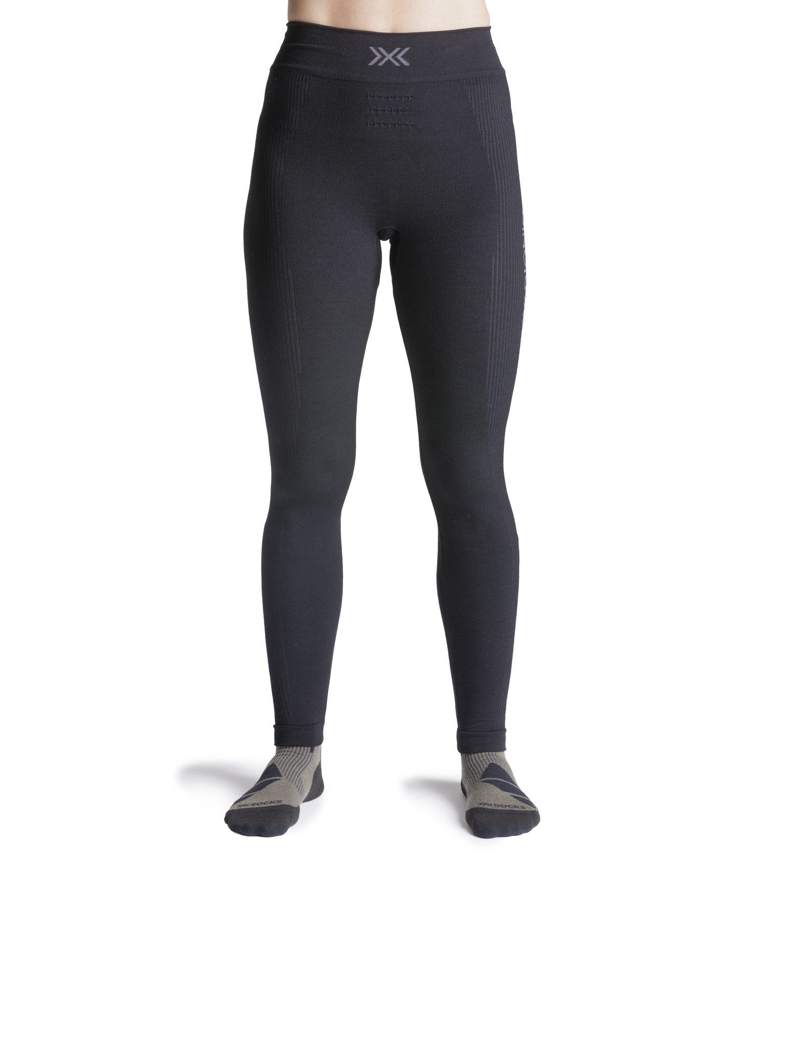 x-socks-bottoms-mightywool-pants-damen-hose-schwarz-xs-merino image 7