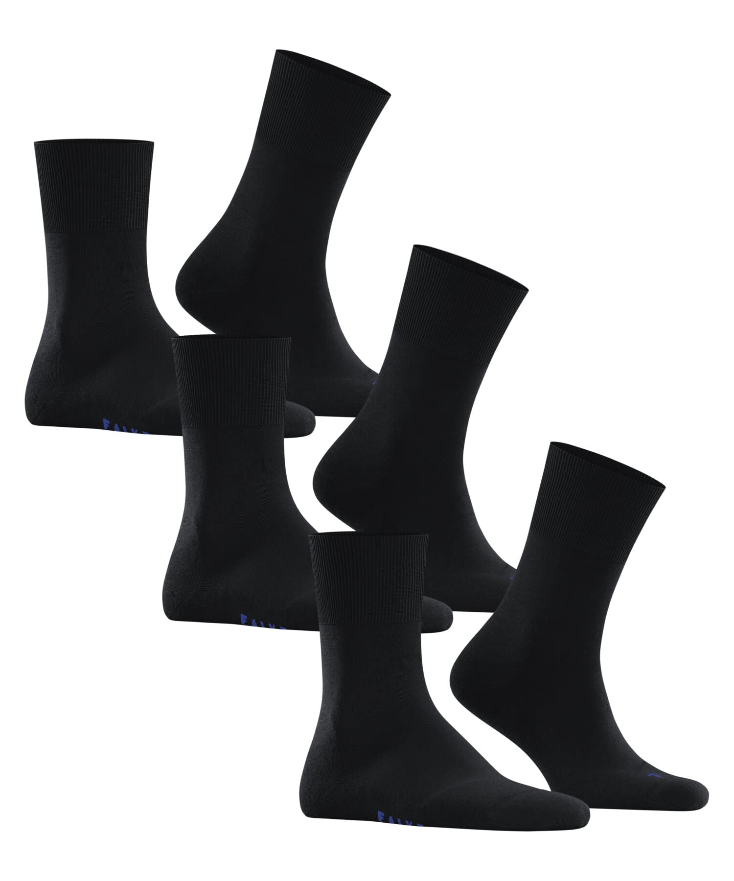 falke-ru4-run-3-pack-socken-baumwolle-marine-44-45 image 3