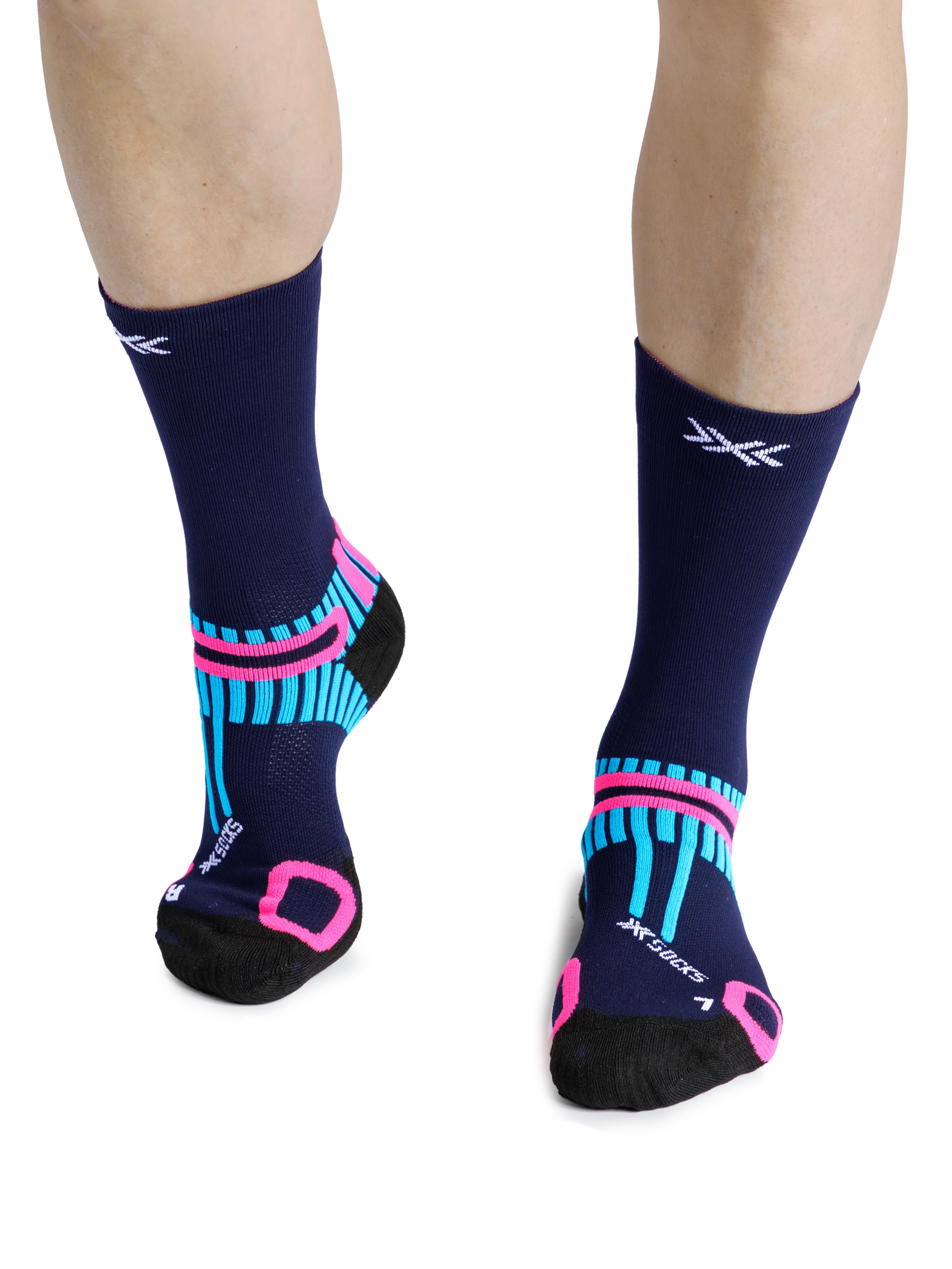 x-socks-hike-perform-crew-wandersocken-marine-blasenfrei image 3