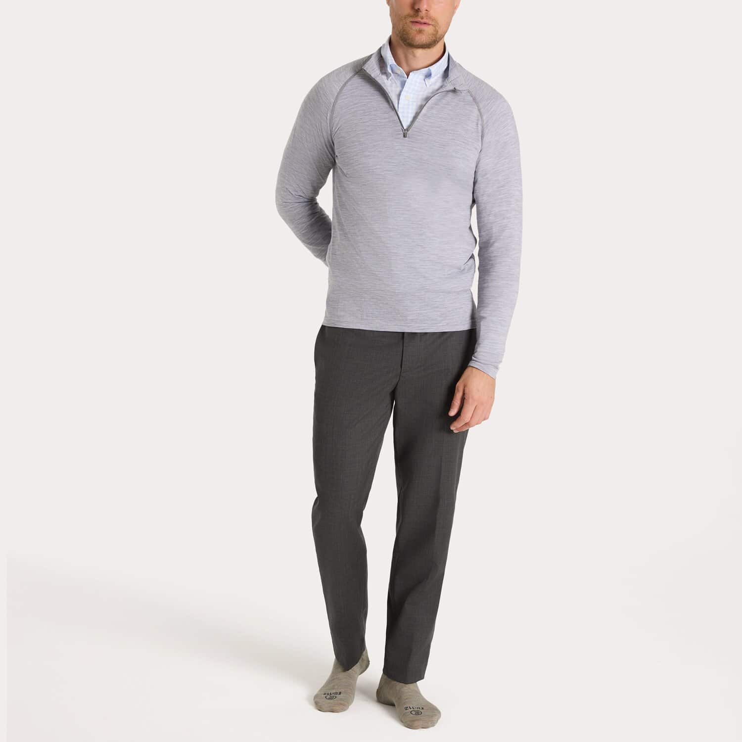 wundersocks-azar-langarmshirt-herren-merino-zip-midlayer image 3