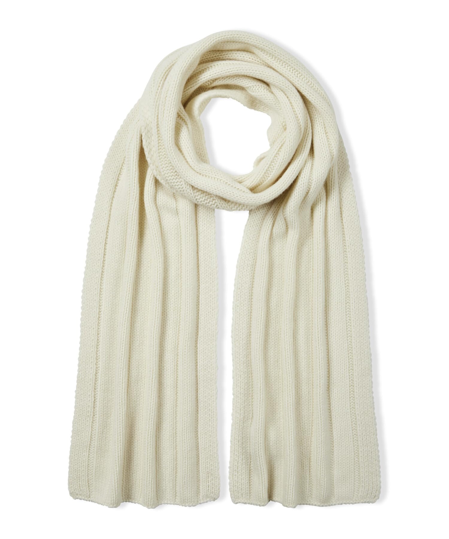falke-keep-warm-scarf-in-rib-schal-off-white-kaschmir image 1