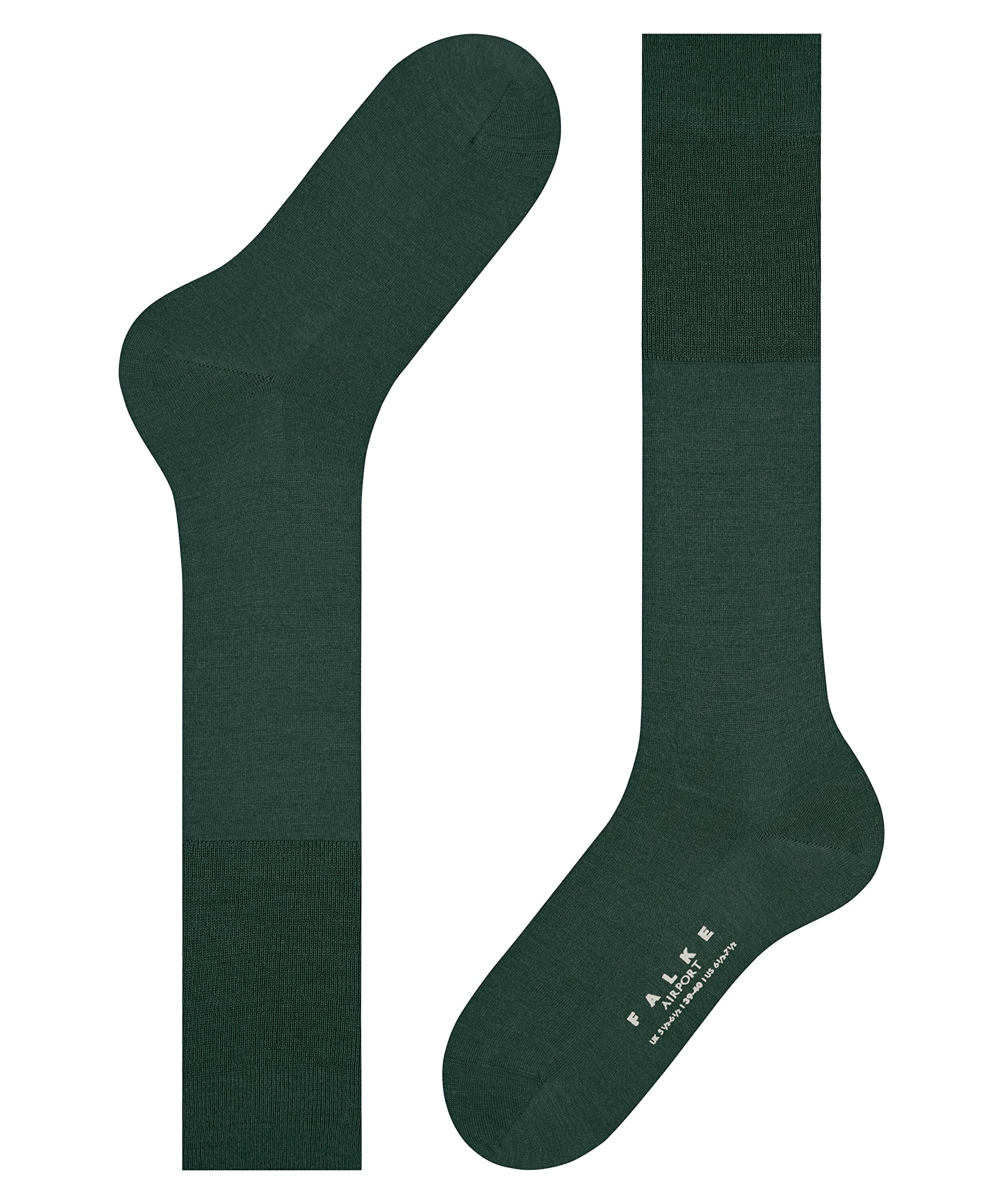 falke-airport-herrenkniestr-mpfe-hunter-green-41-42-merinowolle image 5