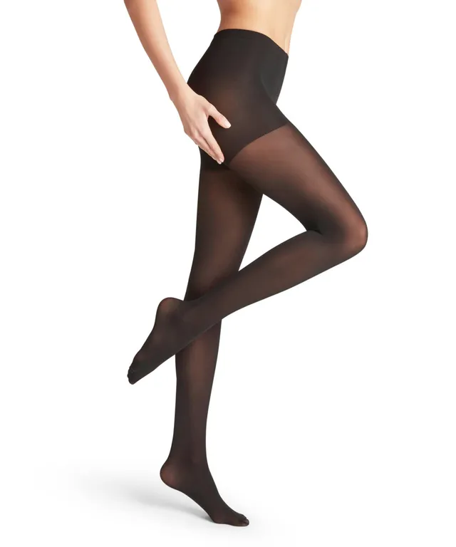 falke-pure-matt-shaping-panty-50-den-strumpfhose-schwarz image 1