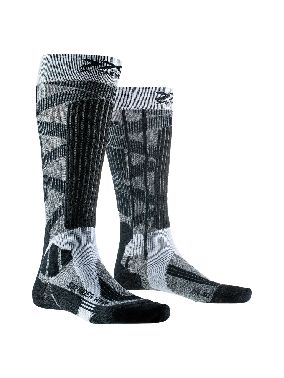 x-socks-ski-rider-4-0-wmn-skisocken-grey-damen image 1