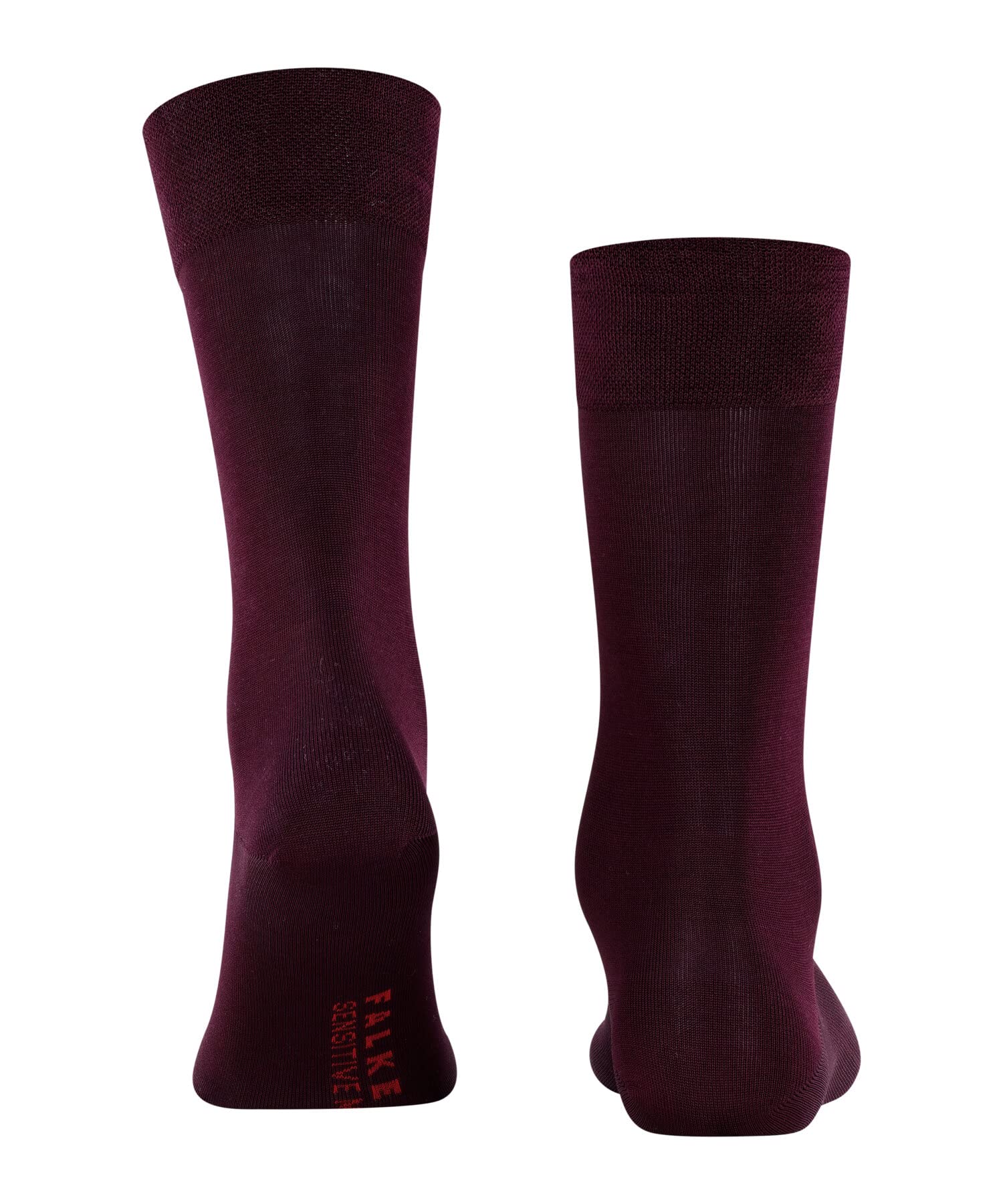 falke-sensitive-malaga-socken-herren-barolo-rot-baumwolle image 2