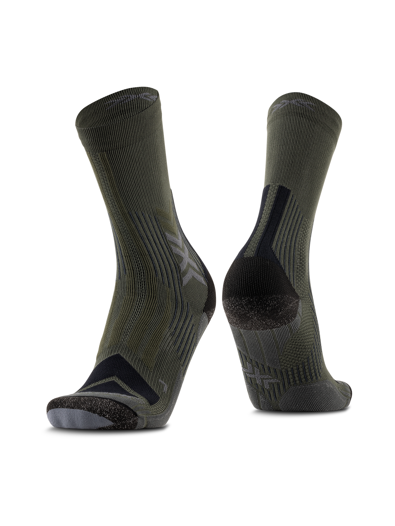 x-bionic-hike-expert-silver-crew-wandersocken-black-42-44 image 5