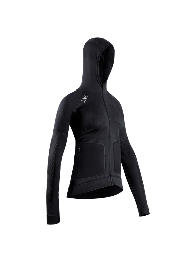 x-socks-x-ential-hooded-jacket-kapuzenjacke-x-black-m-damen image 1