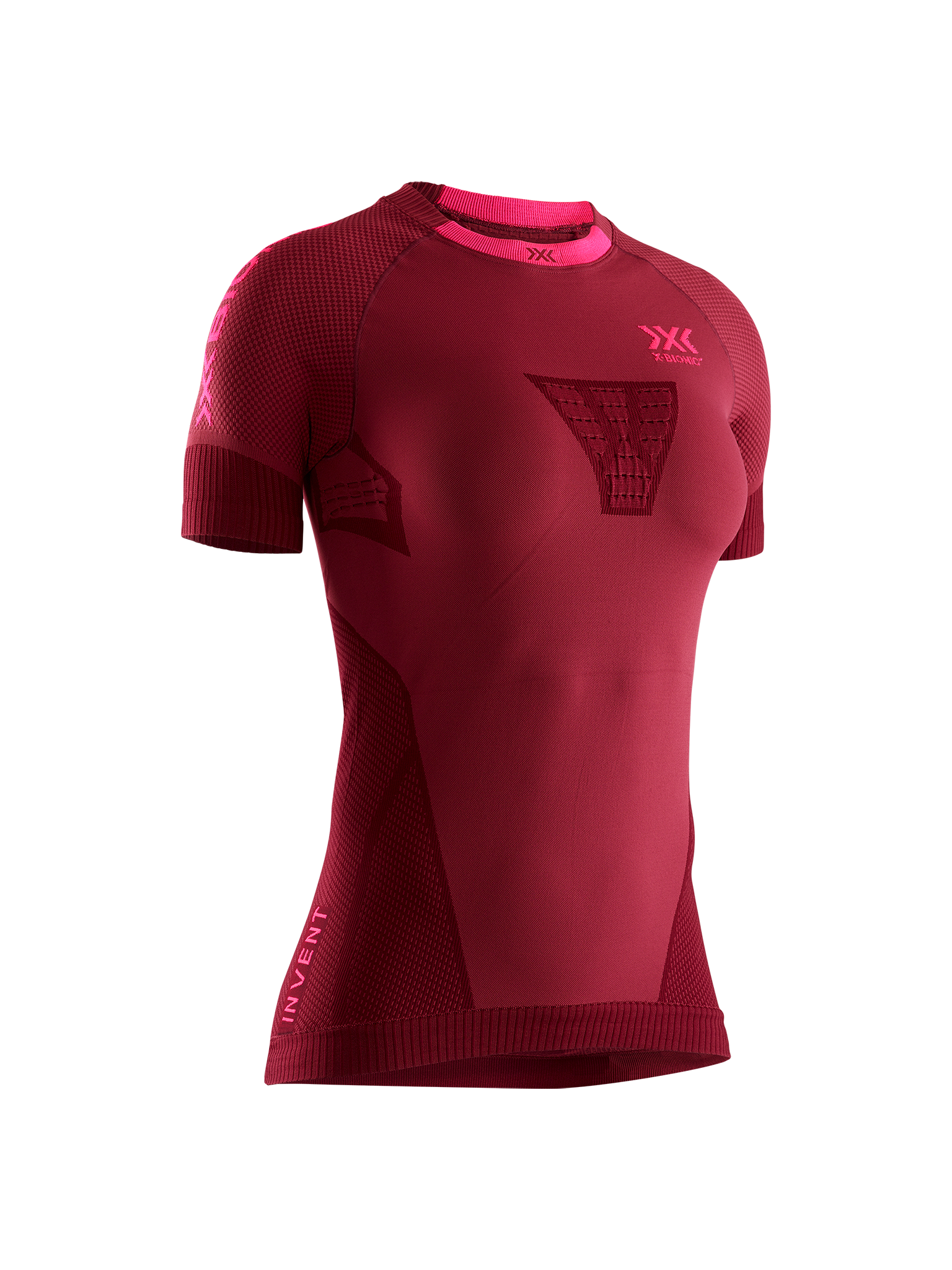 x-bionic-invent-4-0-running-shirt-damen-opal-black-arctic-white image 3