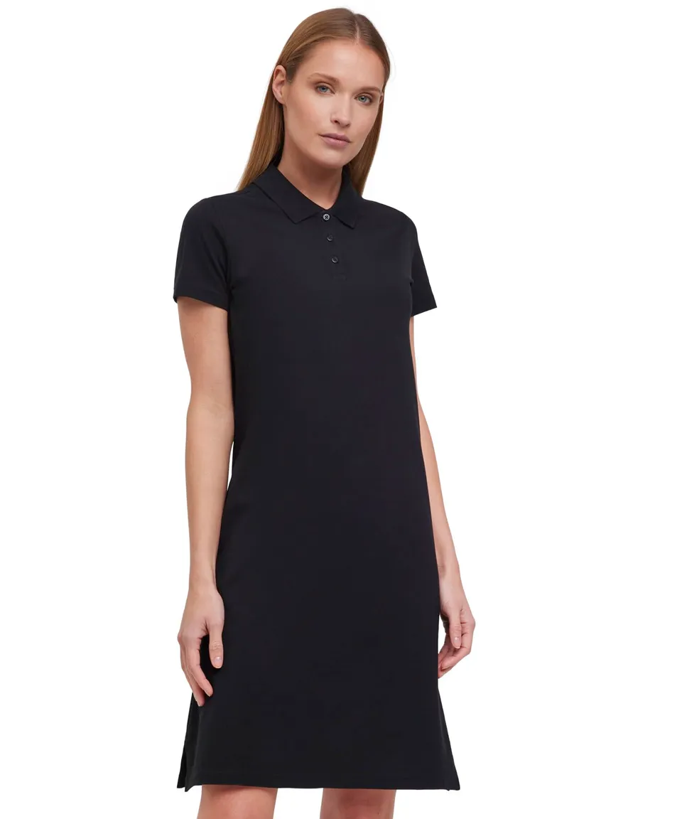 falke-cotton-touch-basic-pique-polo-kleid-pima-baumwolle-tailliert image 1