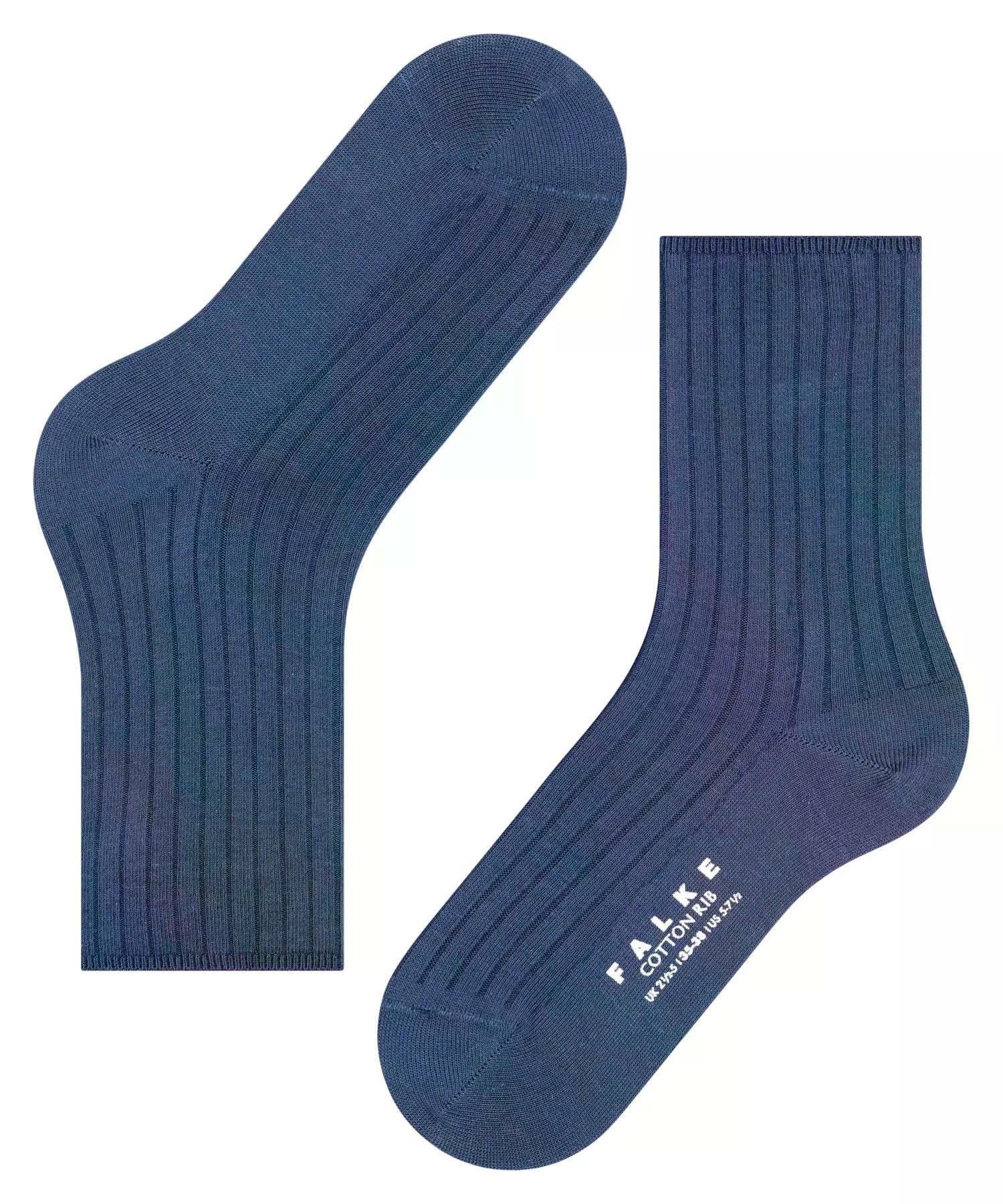 falke-cotton-touch-cotton-rib-socken-blau-39-42 image 6