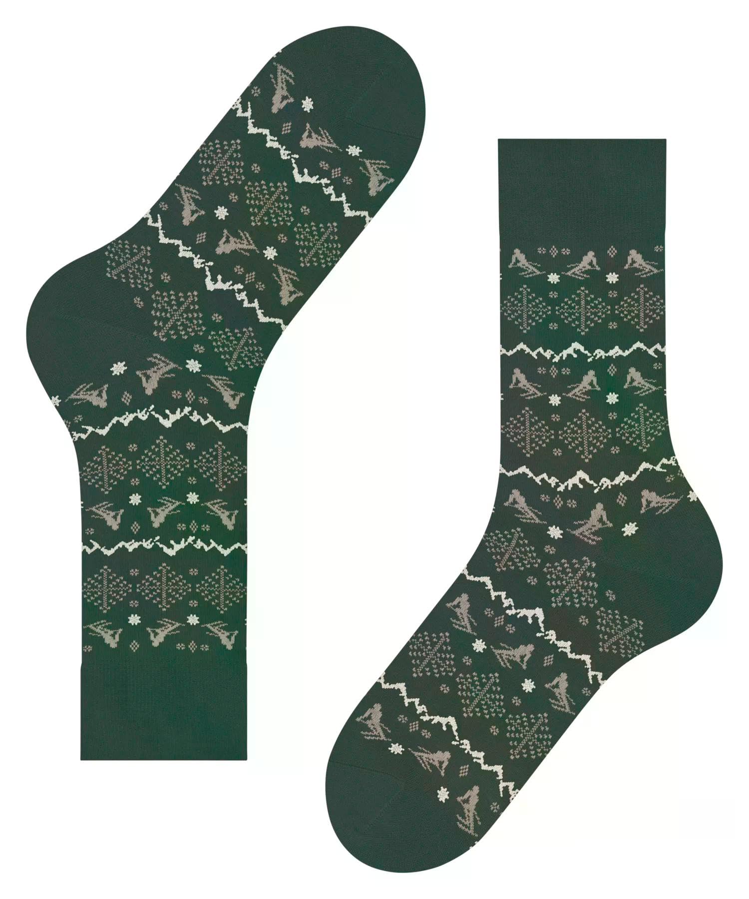 falke-ski-slope-so-socken-hunter-green-39-42-baumwolle-winter image 5