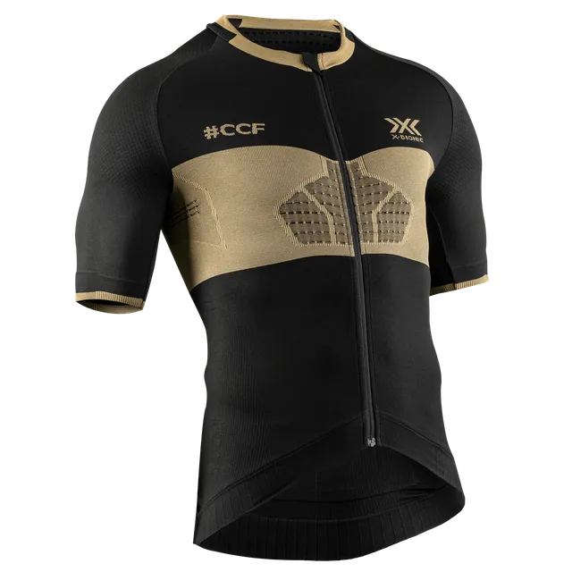 x-socks-colnago-invent-4-0-cycling-shirt-black-gold-herren image 1